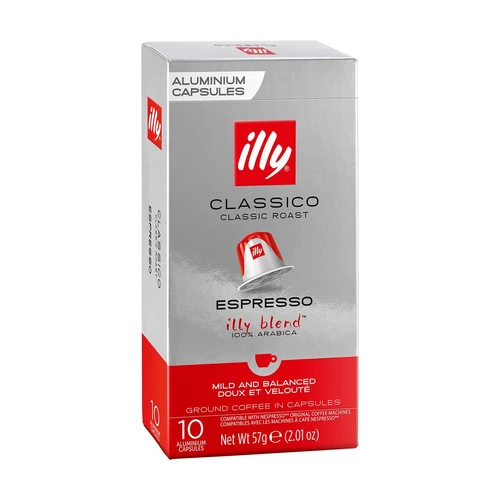 Illy Καφές Κάψουλες Espresso Classico 10τμχ 57gr