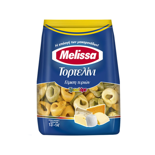 Melissa Τορτελίνι Τρικολόρε Γέμιση Τυριών 250gr