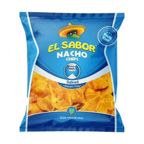 El Sabor Nacho Chips Αλάτι 225gr