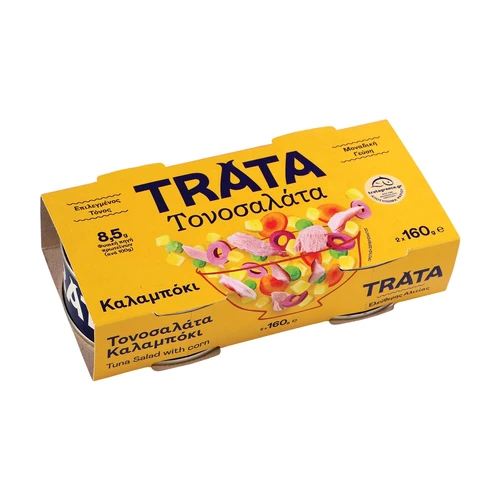 Trata Τονοσαλάτα Καλαμπόκι 160grx2tmx