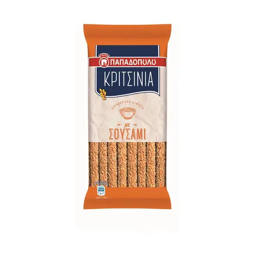 Παπαδοπούλου Κριτσίνια Σουσάμι 130gr