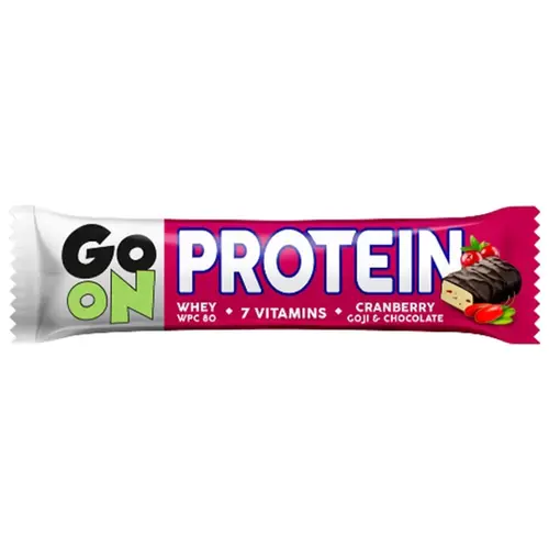 Go On Μπάρα Protein Cranberry Goji & Chocolate 50gr