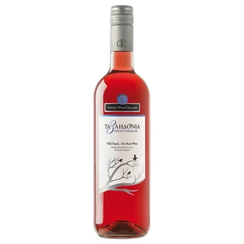 3 Αηδόνια Ροζέ 750ml