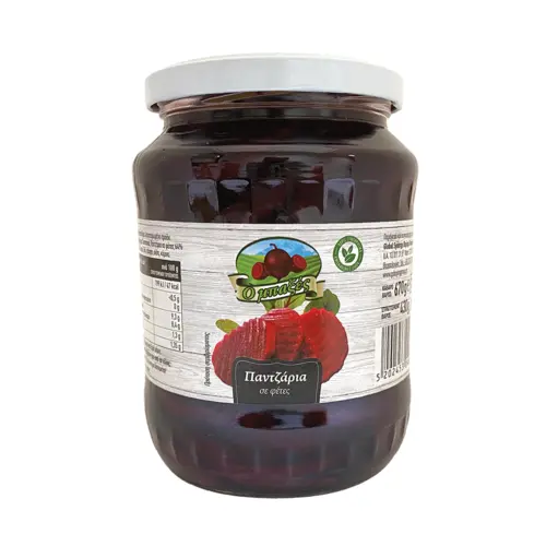 Ο Μπάξες Παντζάρια Σε Φέτες Άλμη 700gr