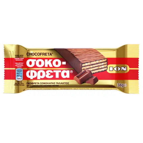 ION Σοκοφρέτα 38gr x20τμχ