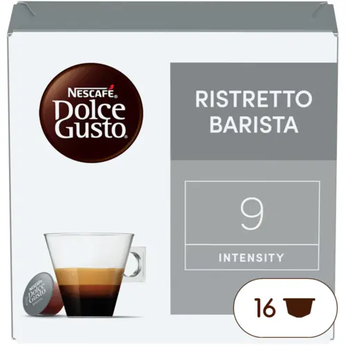 Nescafe Καφές Κάψουλες Dolce Gusto Ristretto Barista 6,5grX16TMX 104gr