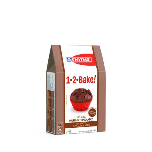Γιώτης Bake Μείγμα Για Muffins Σοκολάτας 500gr