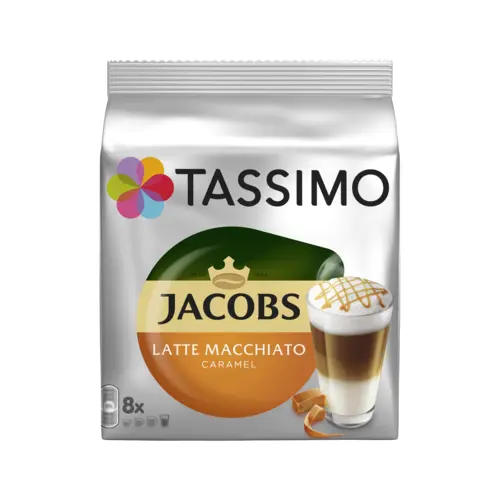 Jacobs Καφές Κάψουλες Tassimo Latte Macchiato Classico 7grX8TMX 264gr