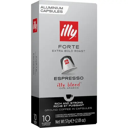 Illy Καφές Κάψουλες Espresso Forte 10τμχ 57gr