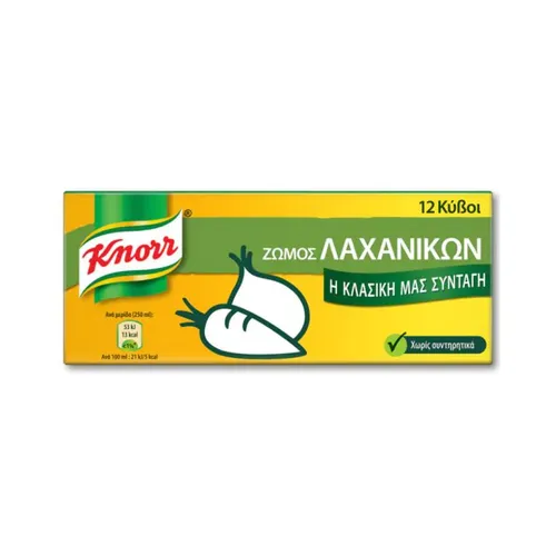 Knorr Κύβος Λαχανικών (6lt) 120gr