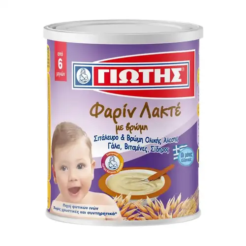 Γιώτης Κρέμα Φαρίν Λακτέ Με Βρώμη 300gr