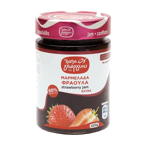 Παπαγεωργίου Μαρμελάδα Φράουλα 420gr