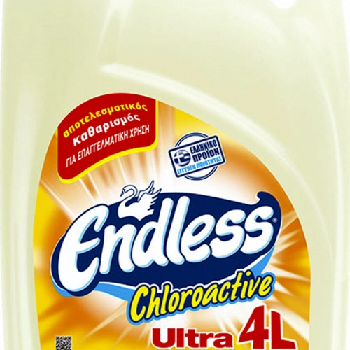 Endless Χλωρίνη Παχύρρευστη Λεμόνι 4ltr
