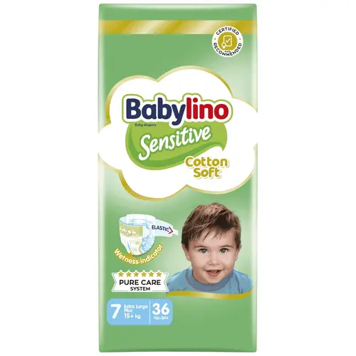 Babylino Sensitive Economy Πάνα Extra Large Plus No6 38TMX