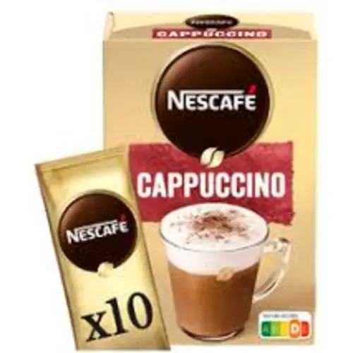 Nescafe Καφές Στιγμιαίο Ρόφημα Gold Cappuccino StiIcks 14grX10TMX 140gr