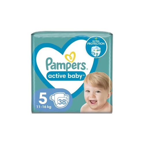 Pampers Active Baby Πάνα No5 38TMX