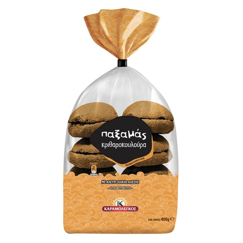 Καραμολέγκος Παξαμάς Κριθαροκούλουρα 400gr