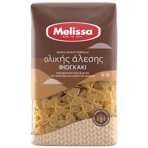 Melissa Φιογκάκι Ολικής Άλεσης 500gr
