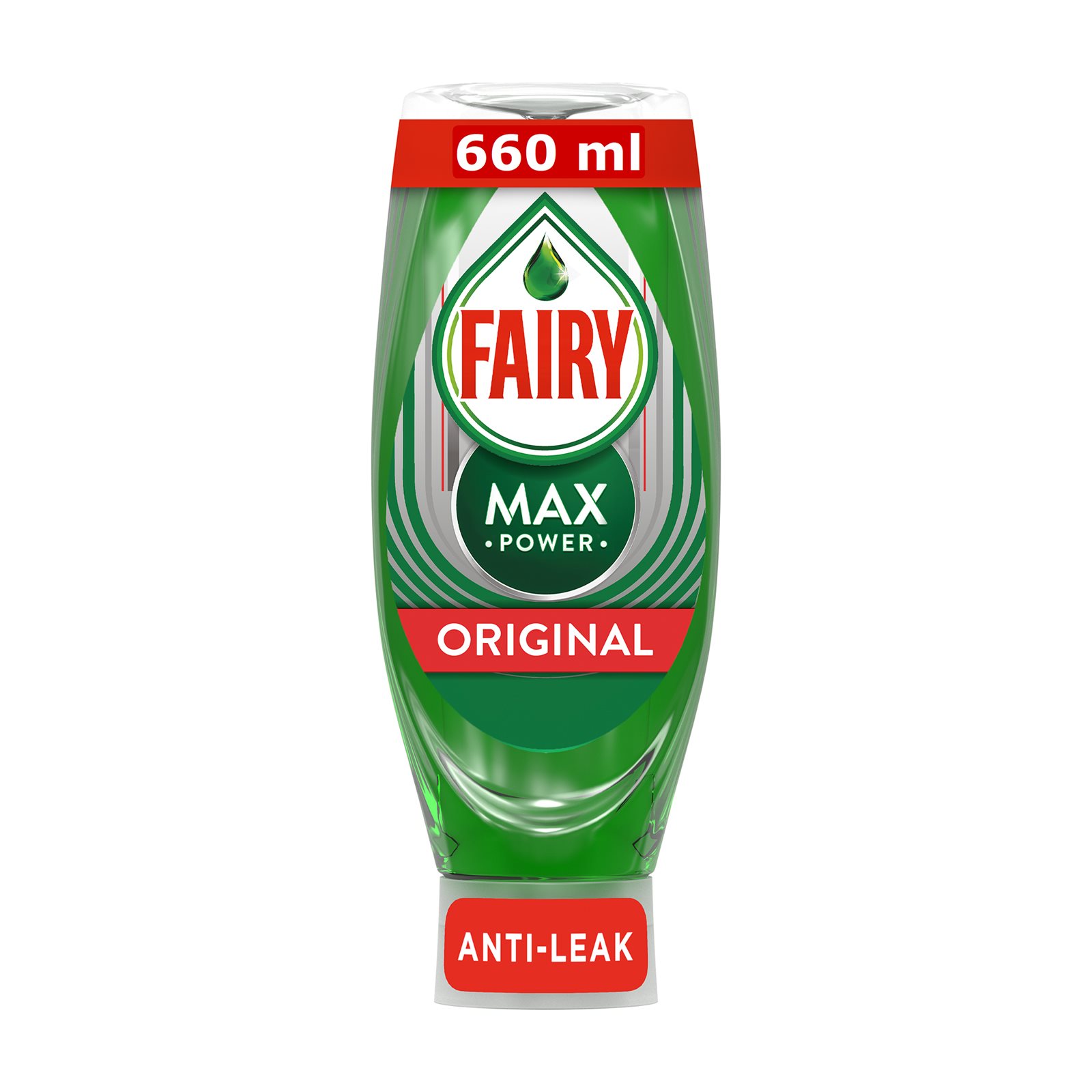 Fairy Υγρό Πιάτων Max Power Original 660ml
