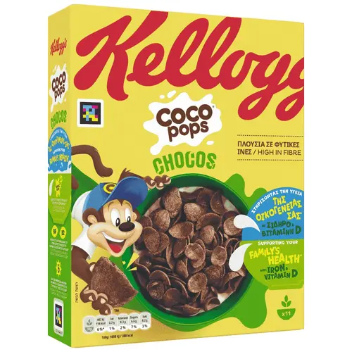 Kellogg's Δημητριακά Coco Pops Chocos 330gr