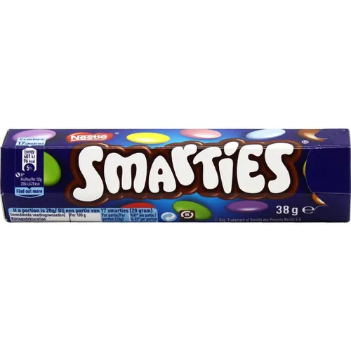 Nestlé Smarties Καραμέλες Με Σοκολάτα Γάλακτος 38gr