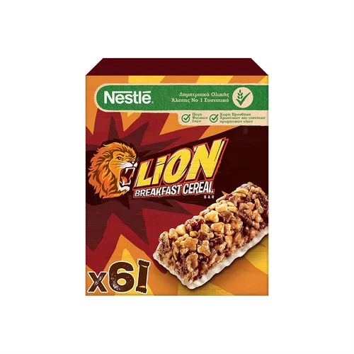 Nestlé Lion Μπάρα 25gr 6TMX 150gr