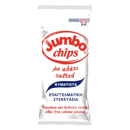 Jumbo Πατατάκια Κυματιστά Αλάτι 280gr