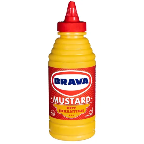 Brava Μουστάρδα Πικάντικη 430gr