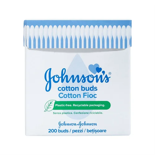 Johnson' s Ωτοκαθαριστες Βάζο 200τμχ