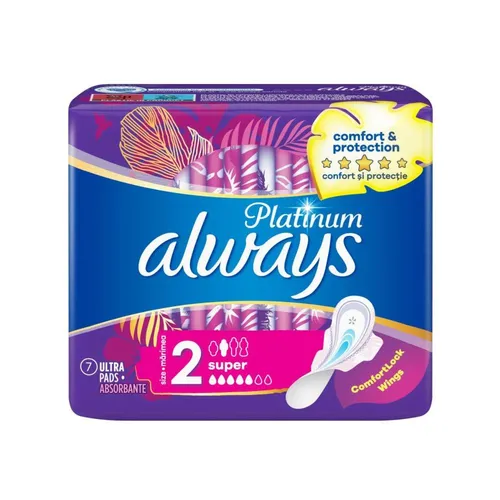 Always Σερβιέτα Platinum Ultra Super 7tmx