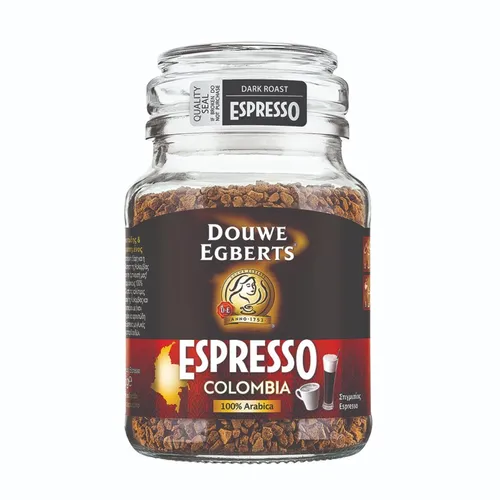 Douwe Egberts Καφές Στιγμιαίος Espresso Colombia 95gr
