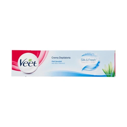 Veet Αποτριχωτική Κρέμα Silk & Fresh Pelli Sensibili 200ml