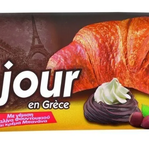 Bonjour Κρουασάν Κρέμα Κακάο & Μπανάνα 140gr