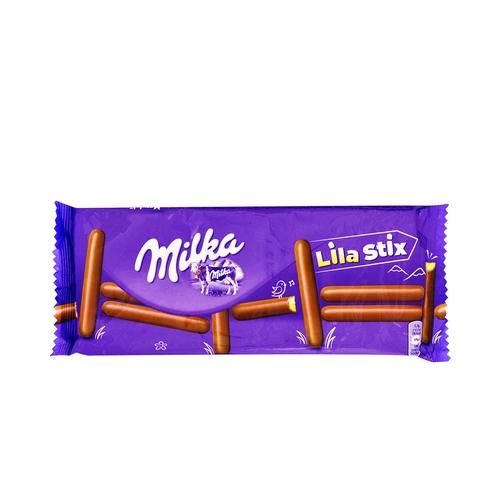 Milka Μπισκότα Choco Lila Stix 112gr
