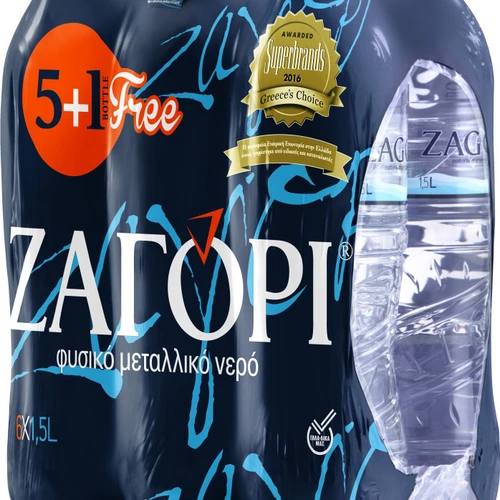 Νερό Ζαγόρι 1,5lt 6τμχ