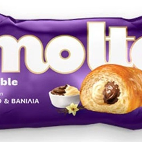 Molto Double Κρουασάν Κακάο & Βανίλια 98gr