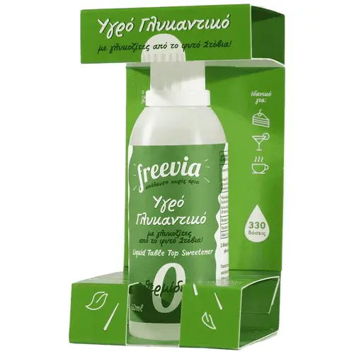 Freevia Γλυκαντικό Υgrό Με Στέβια 60ml