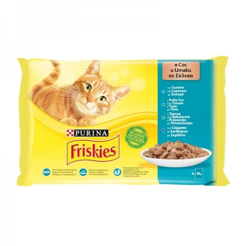 Friskies Τροφή Για Γάτες ΣολωμόςΤόνοςΜπακαλιάρος