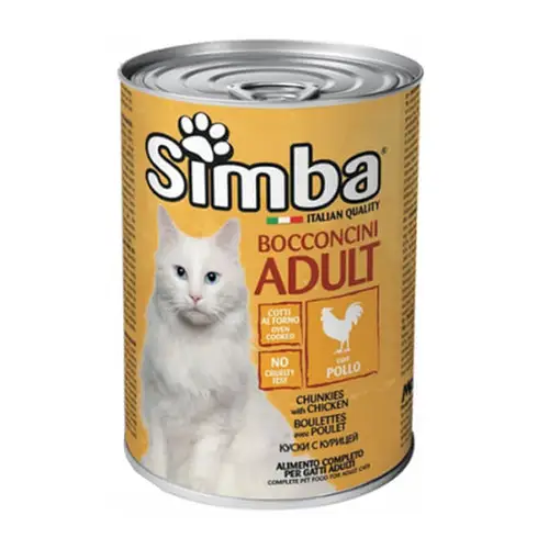 Simba Τροφή Για Γάτες Κοτόπουλο 415gr