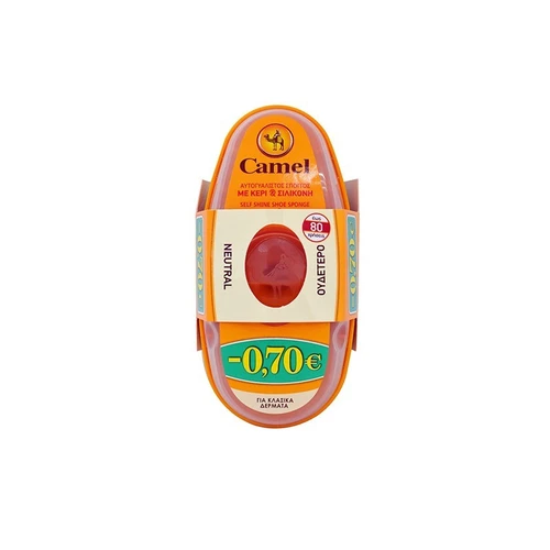 Camel Αυτογυαλιστικός Σπόγγος με Κερί & Σιλικόνη Διάφανο