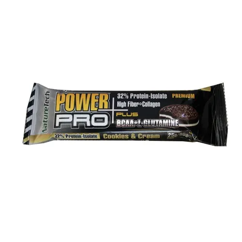 Power Pro Plus Μπάρα Πρωτεΐνης Cookies & Cream 80gr