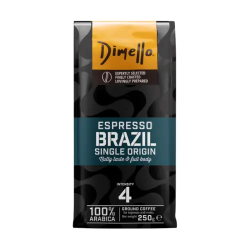Dimello Καφές Αλεσμένος Espresso Brazil 250gr