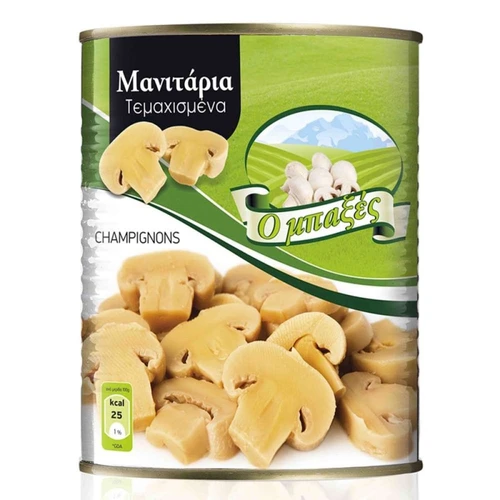 Ο Μπάξες Μανιτάρια Τεμαχισμένα 400gr