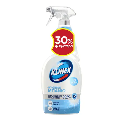 Klinex Spray 4in1 Πολυκαθαριστικό Μπάνιου 750ml