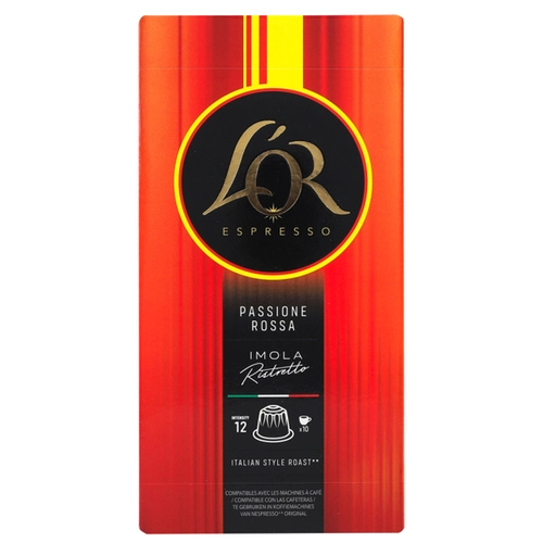 L'OR Καφές Κάψουλες Espresso Passione Rossa Imola
