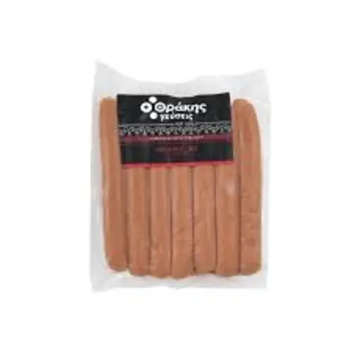 Θράκης Γεύσεις Λουκάνικα Βραστά Hot-Dog 28cm-17cm 700gr