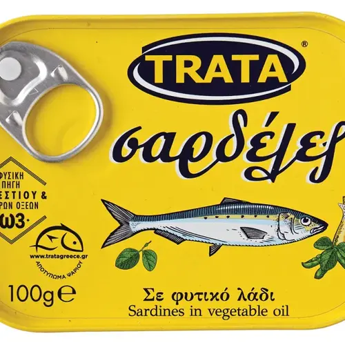 Trata Σαρδέλες Σε Φυτικό Λάδι 100gr