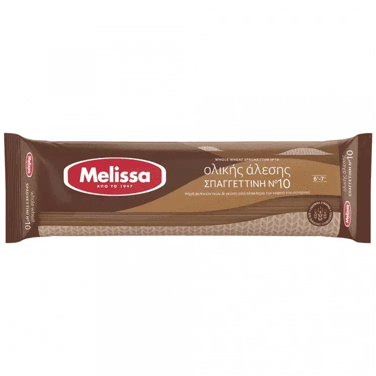 Melissa Σπαγγέτι Ολικής Άλεσης Νο10 500gr