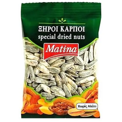 Ματίνα Ηλιόσπορος Ανάλατος 100gr