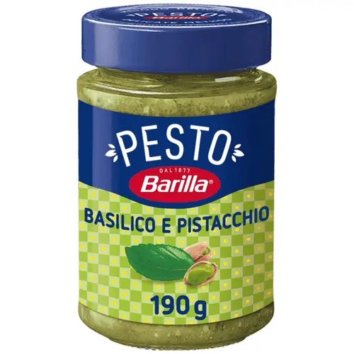 Barilla Σάλτσα Pesto Basilico & Pistacchio 190gr